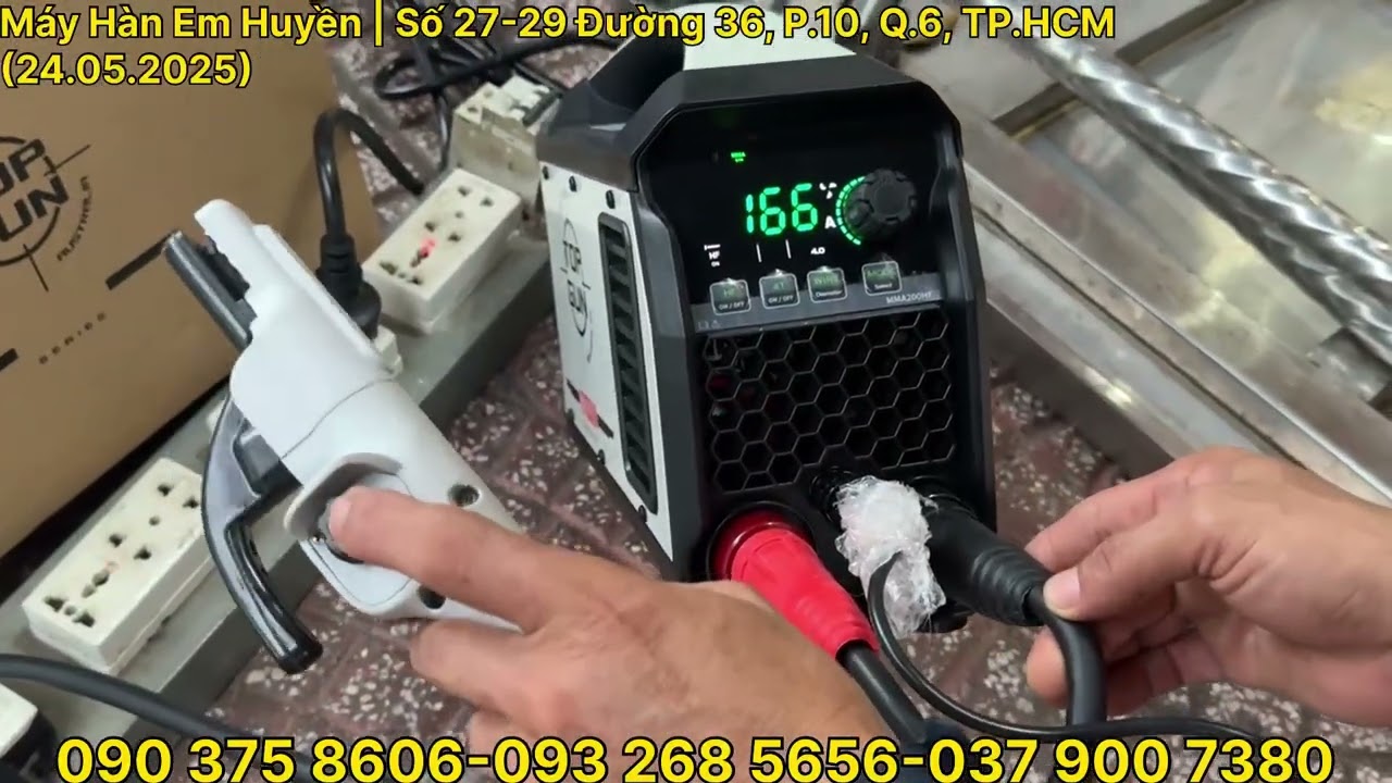 🔴Hàn inox 0.3mm bằng máy hàn Tig 200HF không dùng khí