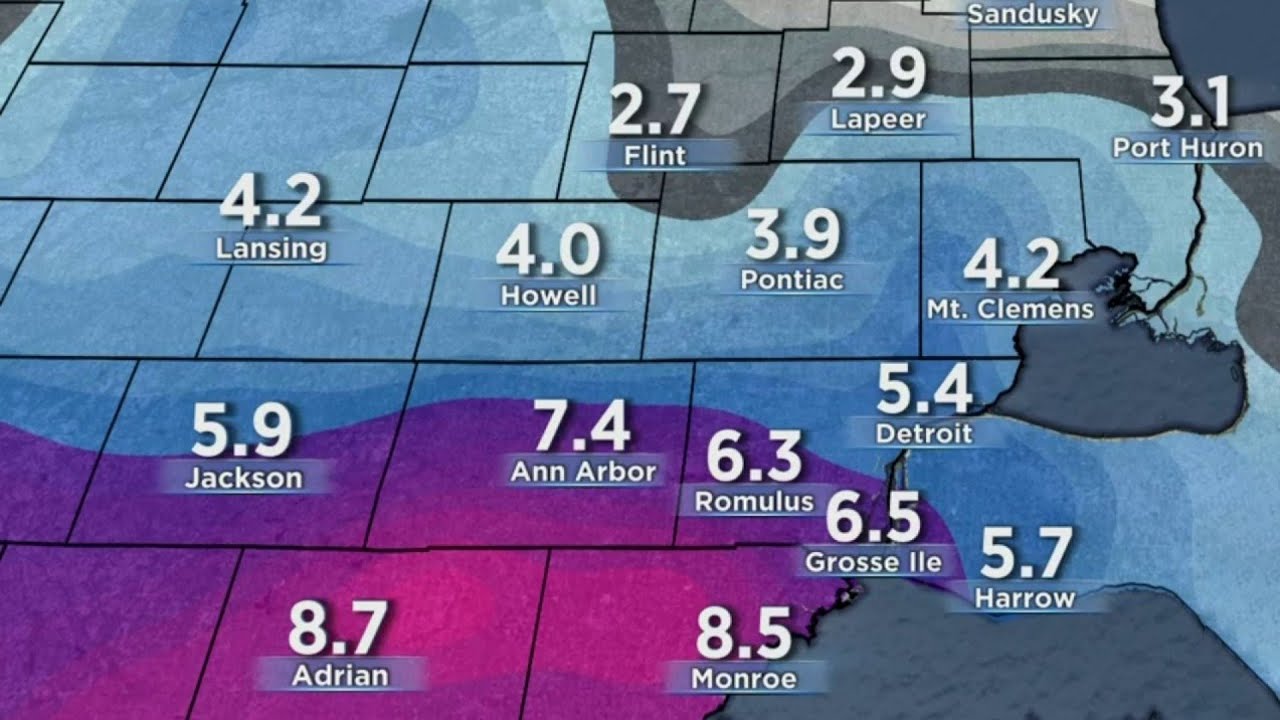 Metro Detroit weather: Friday sun before weekend snow storm, 1/29/21, noon update