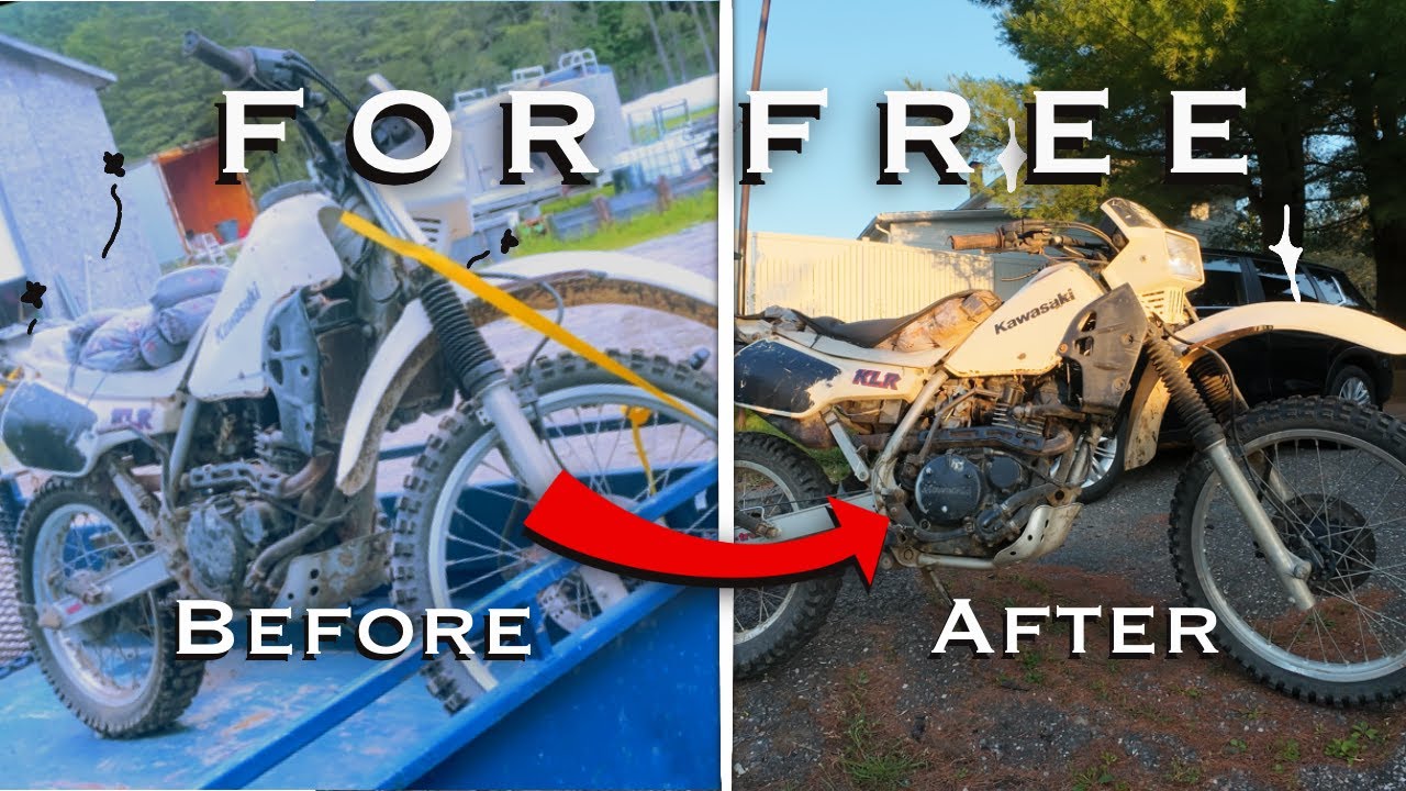 Trash to Treasure: The $0 Motorcycle Build!
