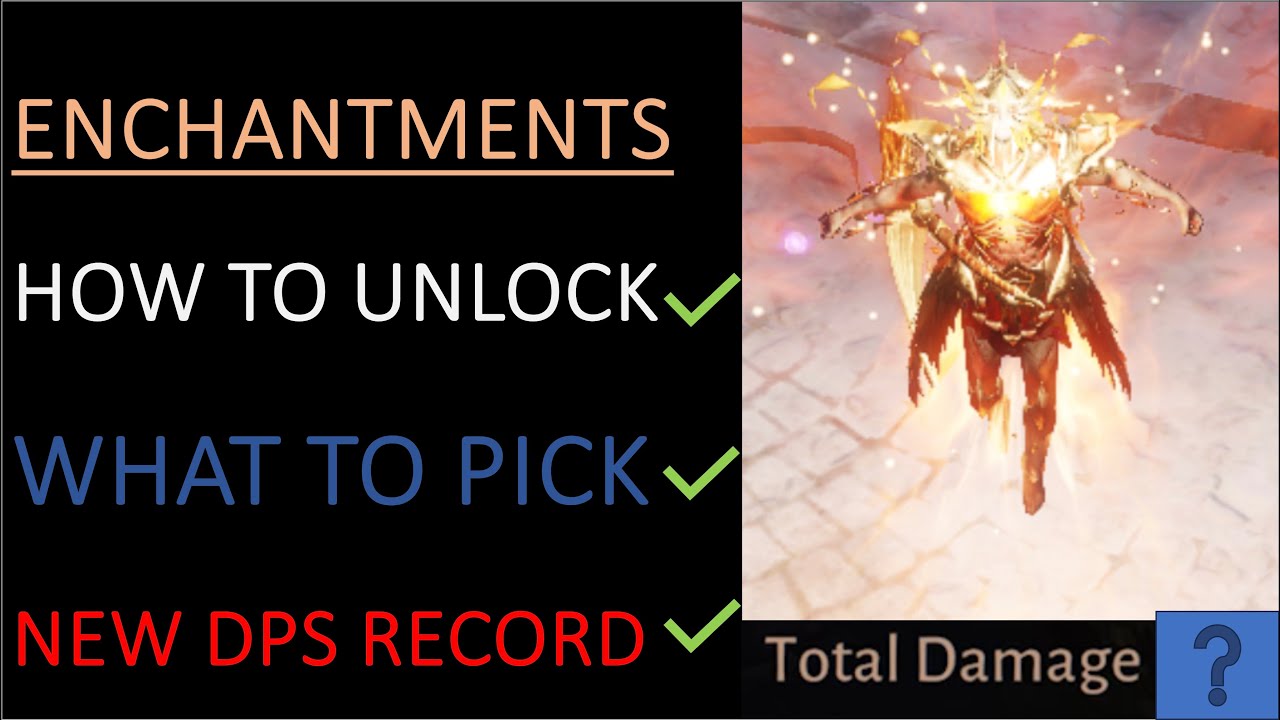 Enchantments helped me break my DPS record! Do this to improve your damage a lot! (A complete guide)