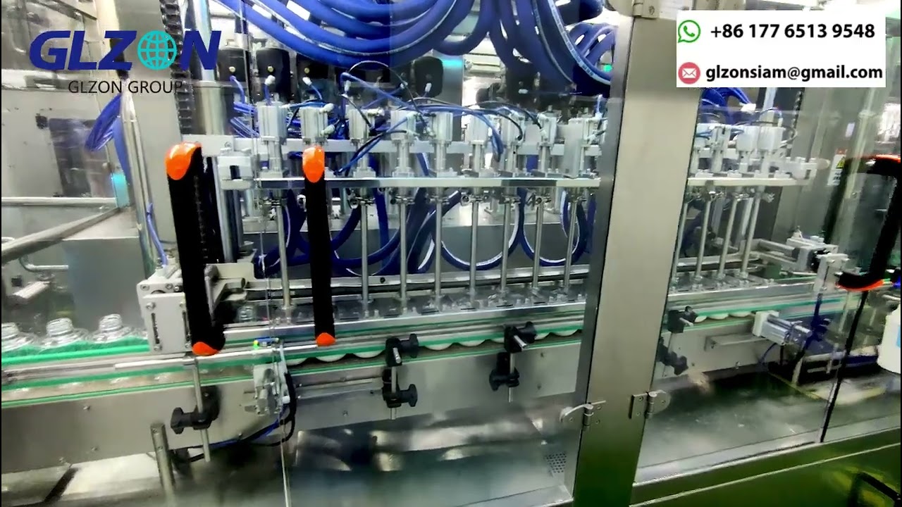 High-Speed Juice & Milk Bottle Liquid Filling Machine | Fully Automatic Bottling System