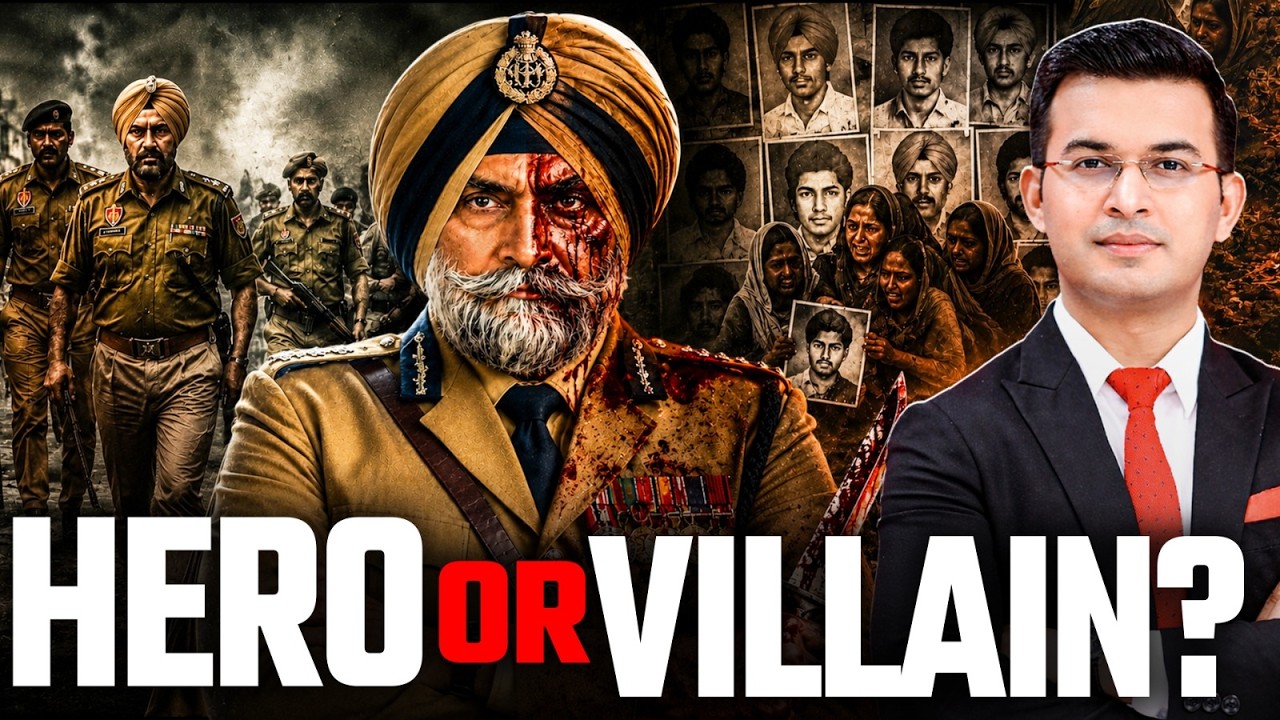 KPS Gill: Hero or Villain? | Punjab 95 | Satluj | Shubhankar Mishra