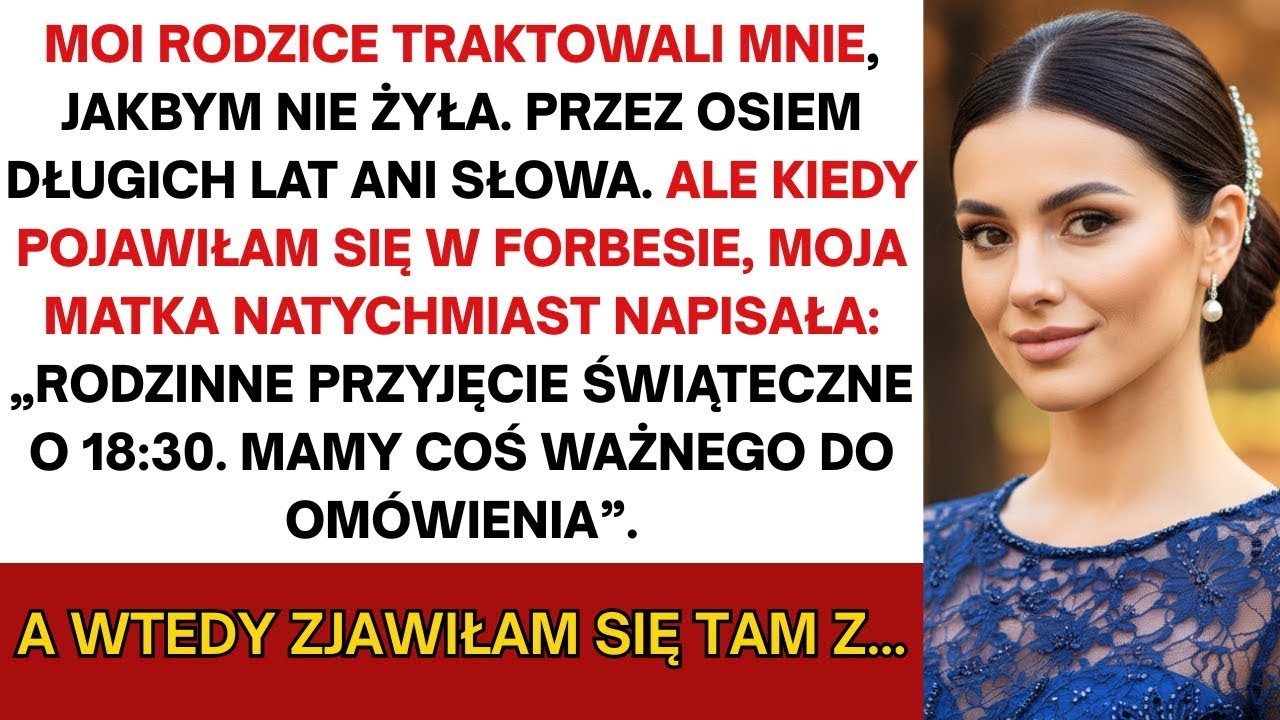 Moi rodzice uznali mnie za martwego, osiem lat ciszy A gdy trafiłem do Forbes, mama nagle napisała