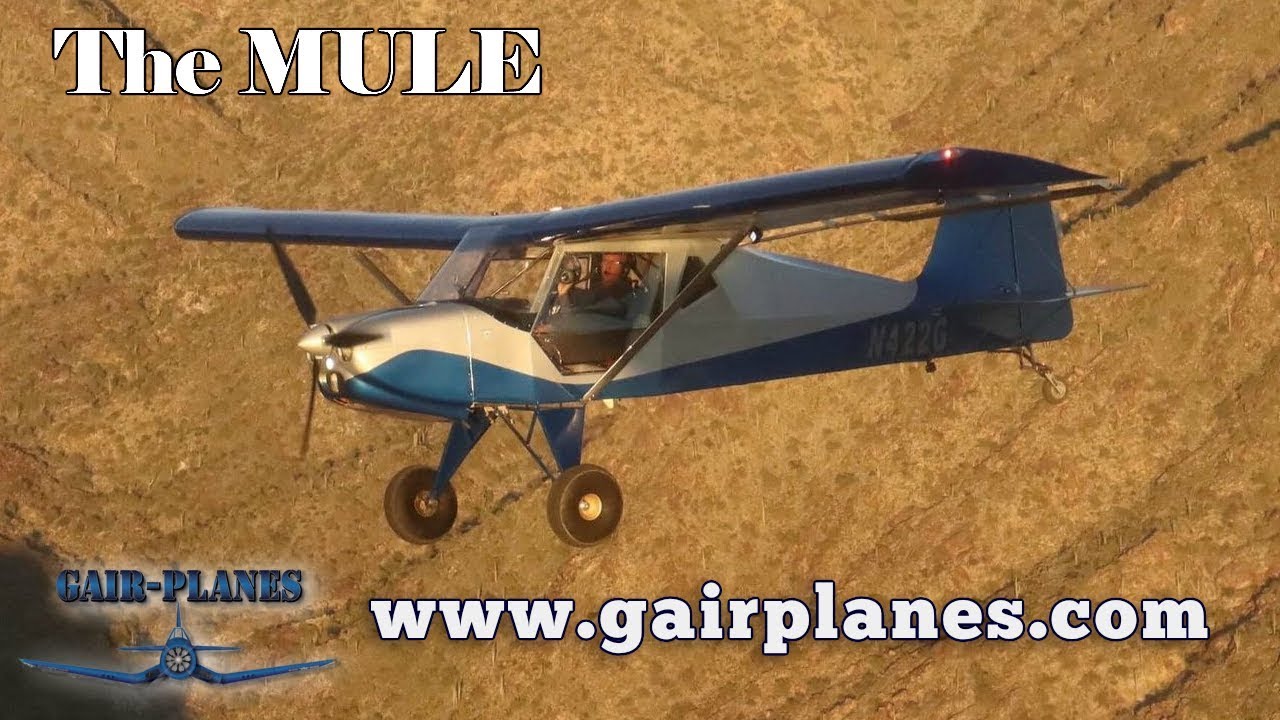 The Mule, GAIR-PLANES Mule experimental amateurbuilt aircraft, Buckeye Air Fair 2019
