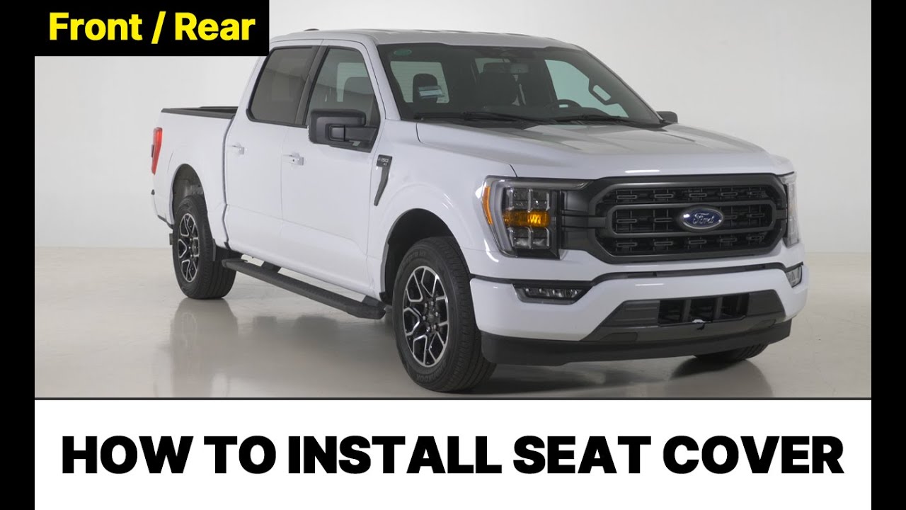 How to install Seat Cover for Ford F-150 Truck #Coverland