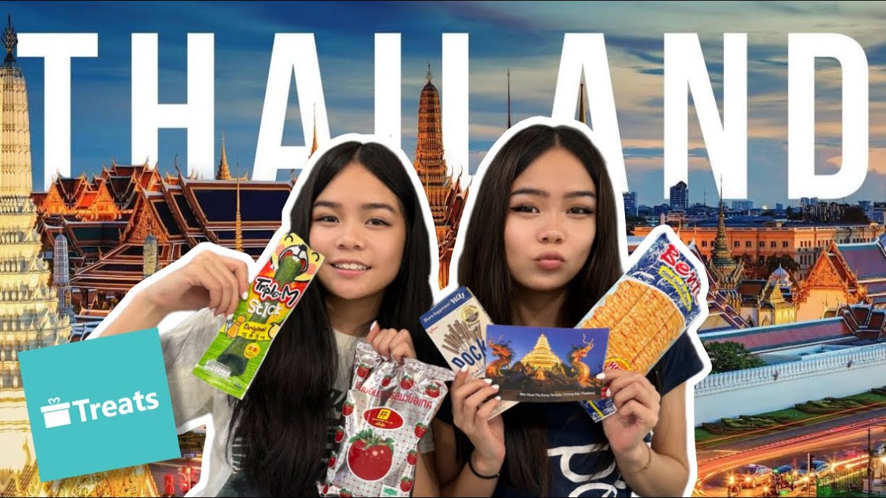 Пробую закуски из Таиланда 🇹🇭 Try Treats #foodie #unboxing #trytreats