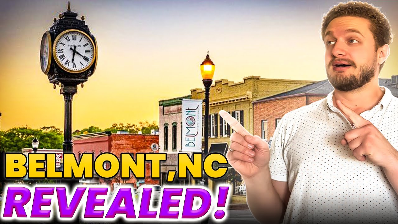 BELMONT, NC Tour | Historic River Town Near Charlotte | Moving to Belmont NC