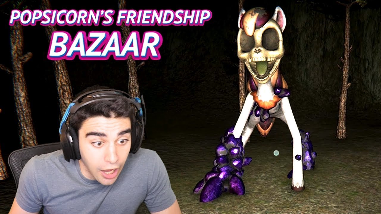 THIS EVIL PONY ROSE FROM THE DEAD TO GET ME!!! - Popsicorn's Friendship Bazaar (Chapter 1 Ending)