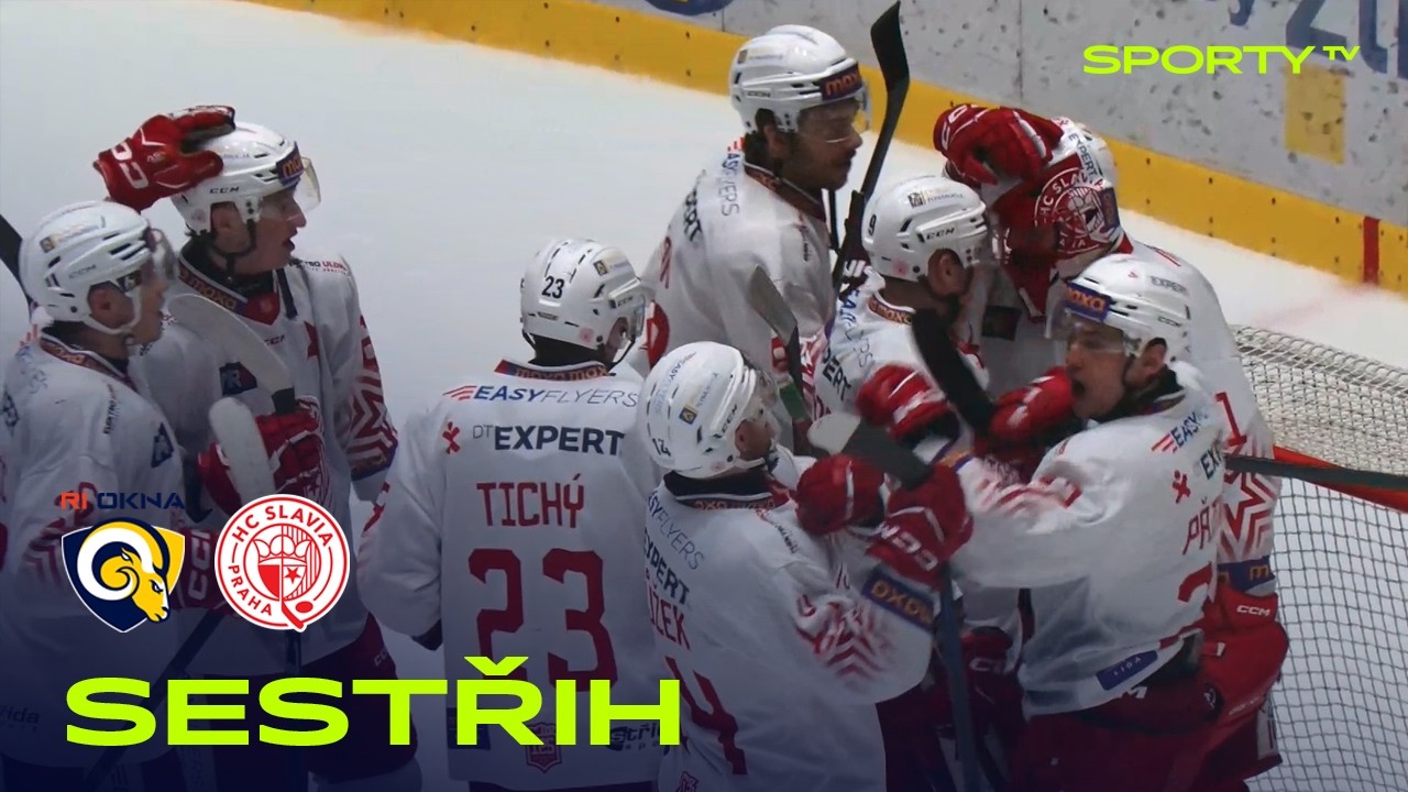 RI OKNA Berani Zlín vs. HC Slavia Praha 0:3 | Maxa liga | čtvrtfinále play-off | 4. zápas | SESTŘIH