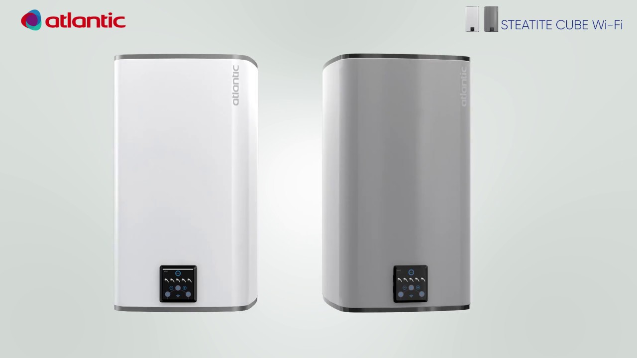 New connected Steatite Cube Wi-Fi water heaters