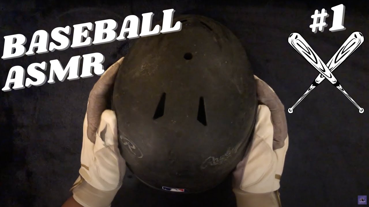 ASMR Baseball Items #1: Gloves, Bats, & More
