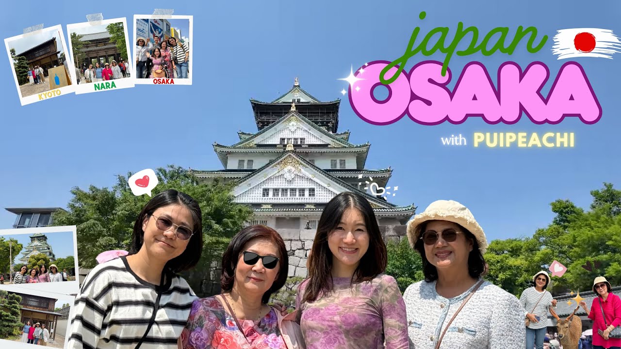 OSAKA VLOG : เที่ยวโอซาก้า เกียวโต นารา ชี้เป้าร้านเด็ด พิกัดของอร่อย ลุยๆๆ แบบต๊ะต่อนยอน...