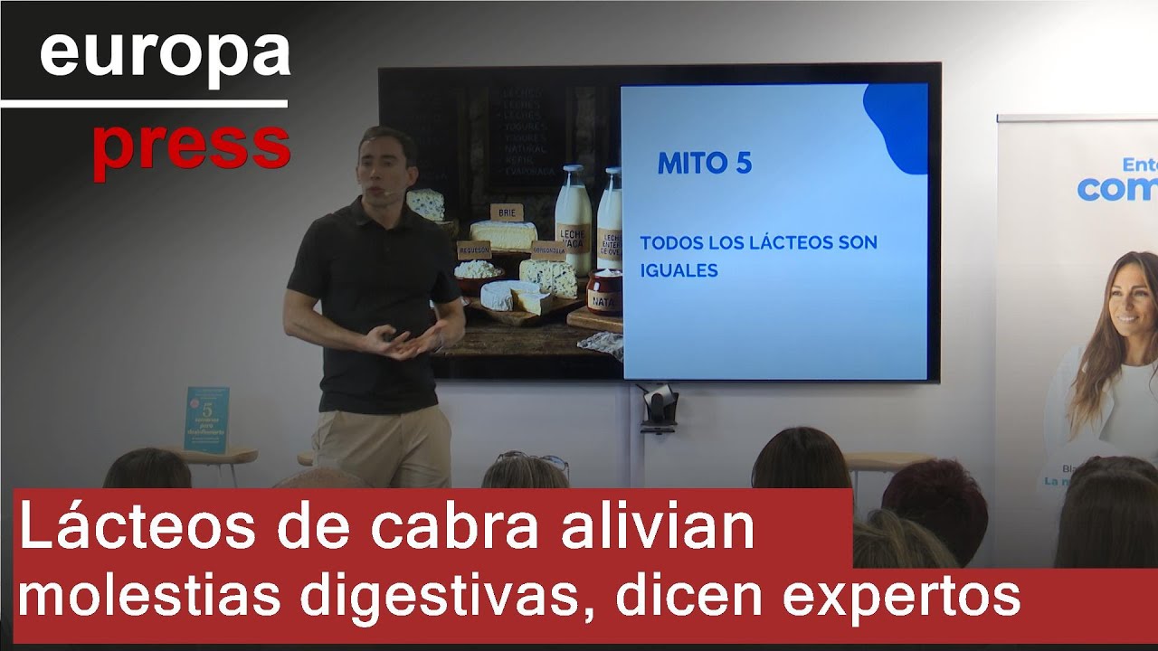 Expertos coinciden en los beneficios de los lácteos de cabra para mejorar molestias digestivas