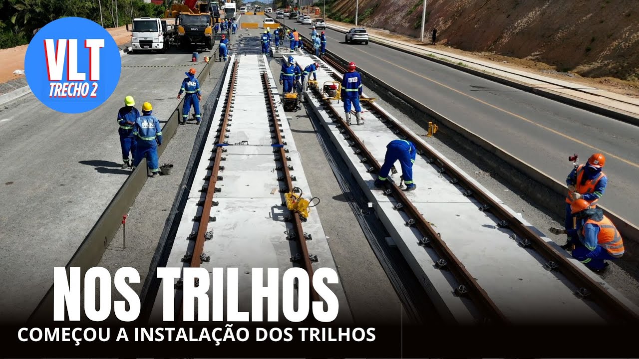 VLT TRECHO 2 - já tem trilhos instalados