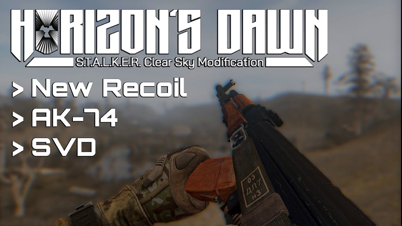 AK-74, SVD and New Visual Recoil‬ | Horizon's Dawn Weapon Pack | Development Video