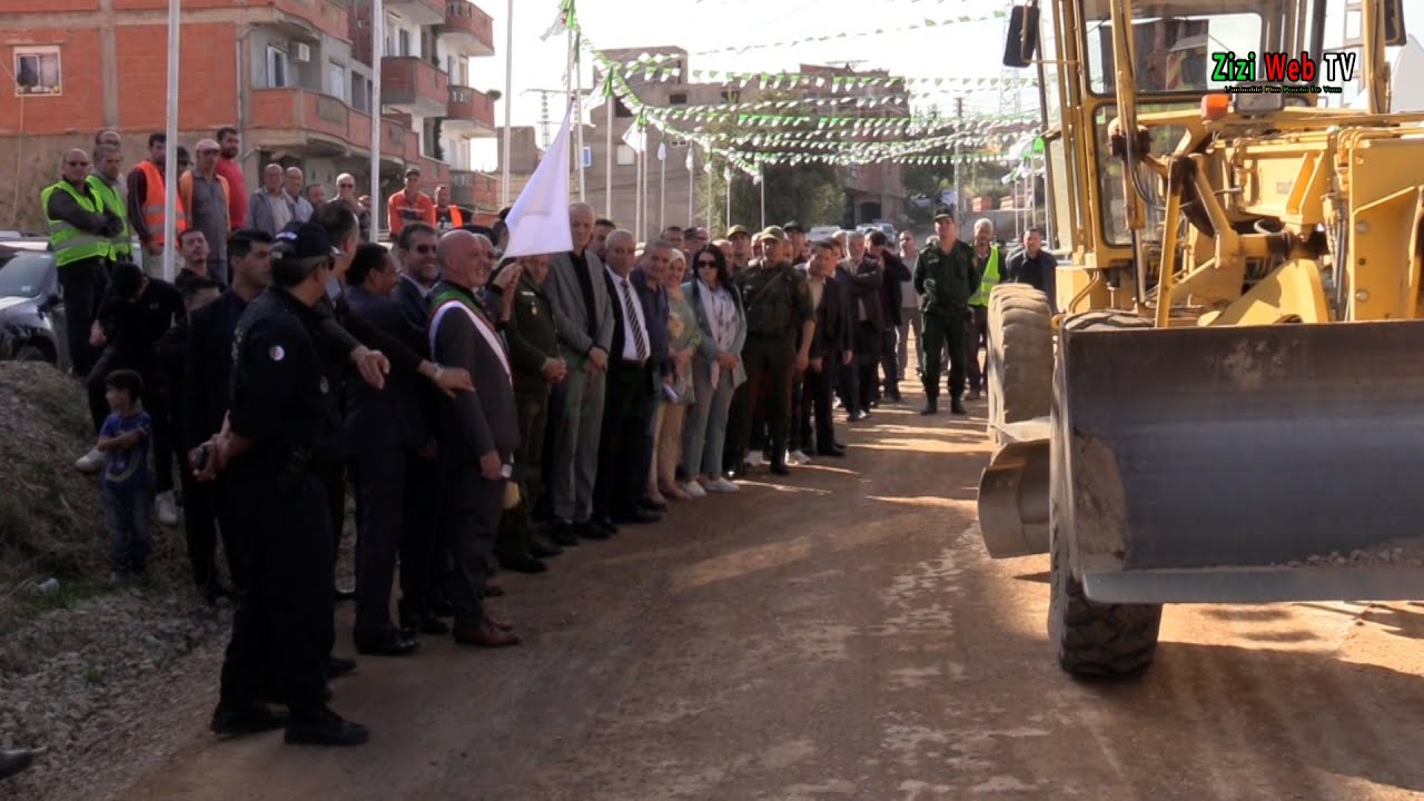 Lancement De L’opération De Réhabilitation De 160 KM De Chemins Communaux à Tizi-Ouzou ...