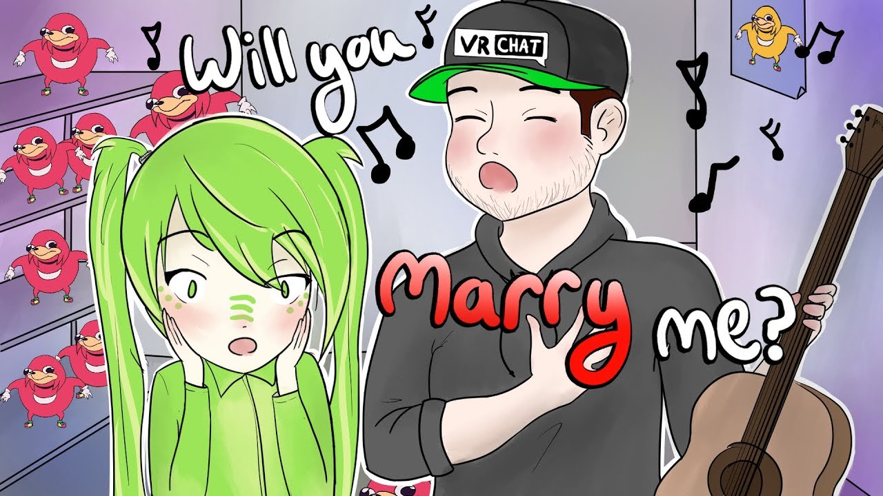 how a BRUDDA married a WAIFU in VRChat! (DA BAE was found!😍)