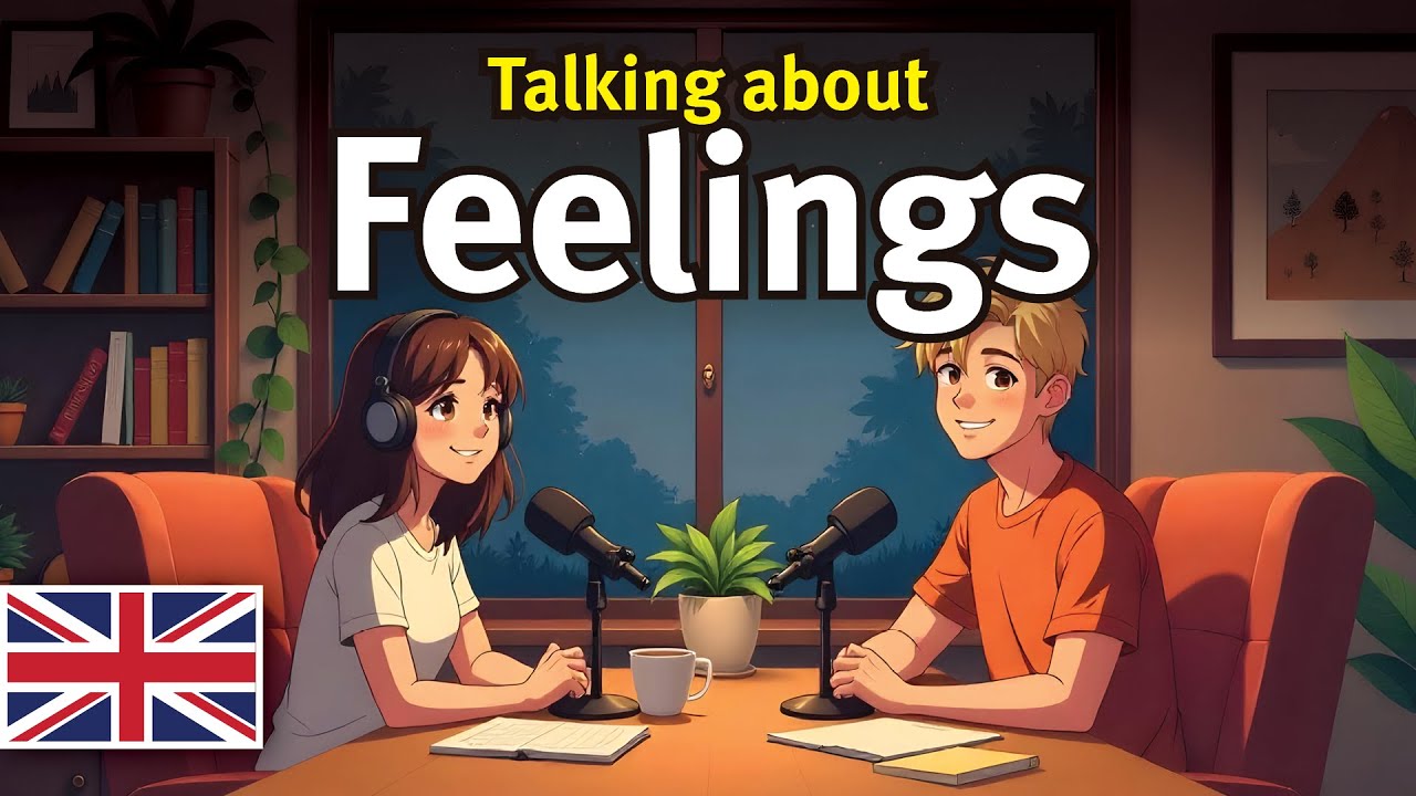 Talking About Feelings in Easy English 😊 Learn Emotions & Vocabulary