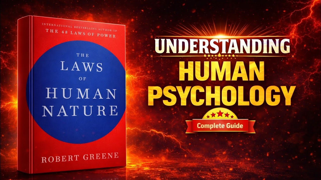 18 Secrets of Human Nature | The Laws of Human Nature By Robert Greene Audiobook Hindi 📚