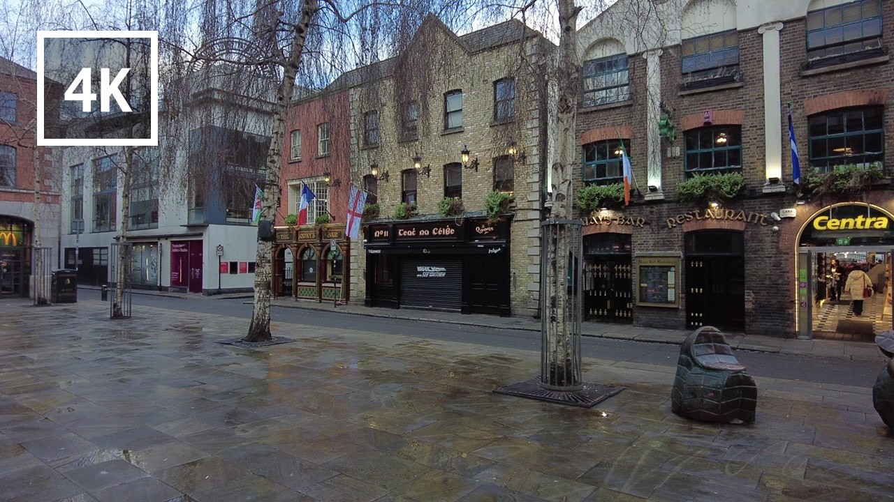 Дублин: прогулка по Темпл-Бар и кампусу Тринити-колледжа - Ирландия - Бинауральный