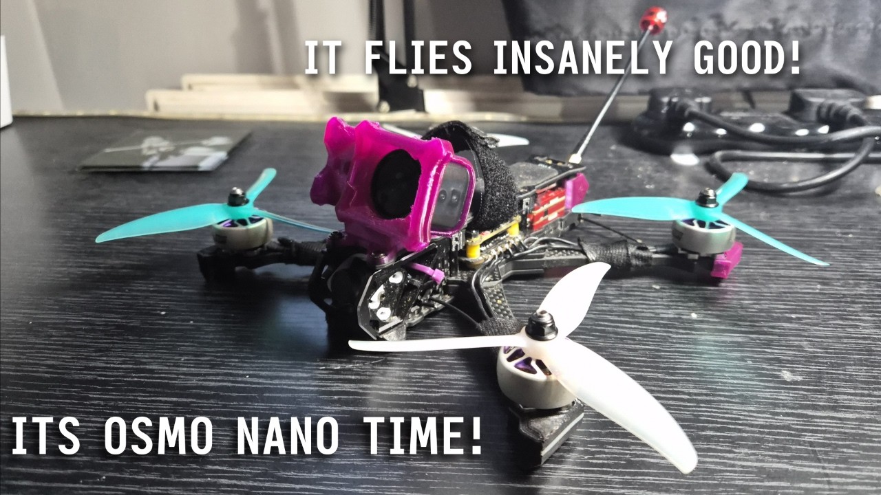 Osmo Nano Time! The VX5 is a different animal now!