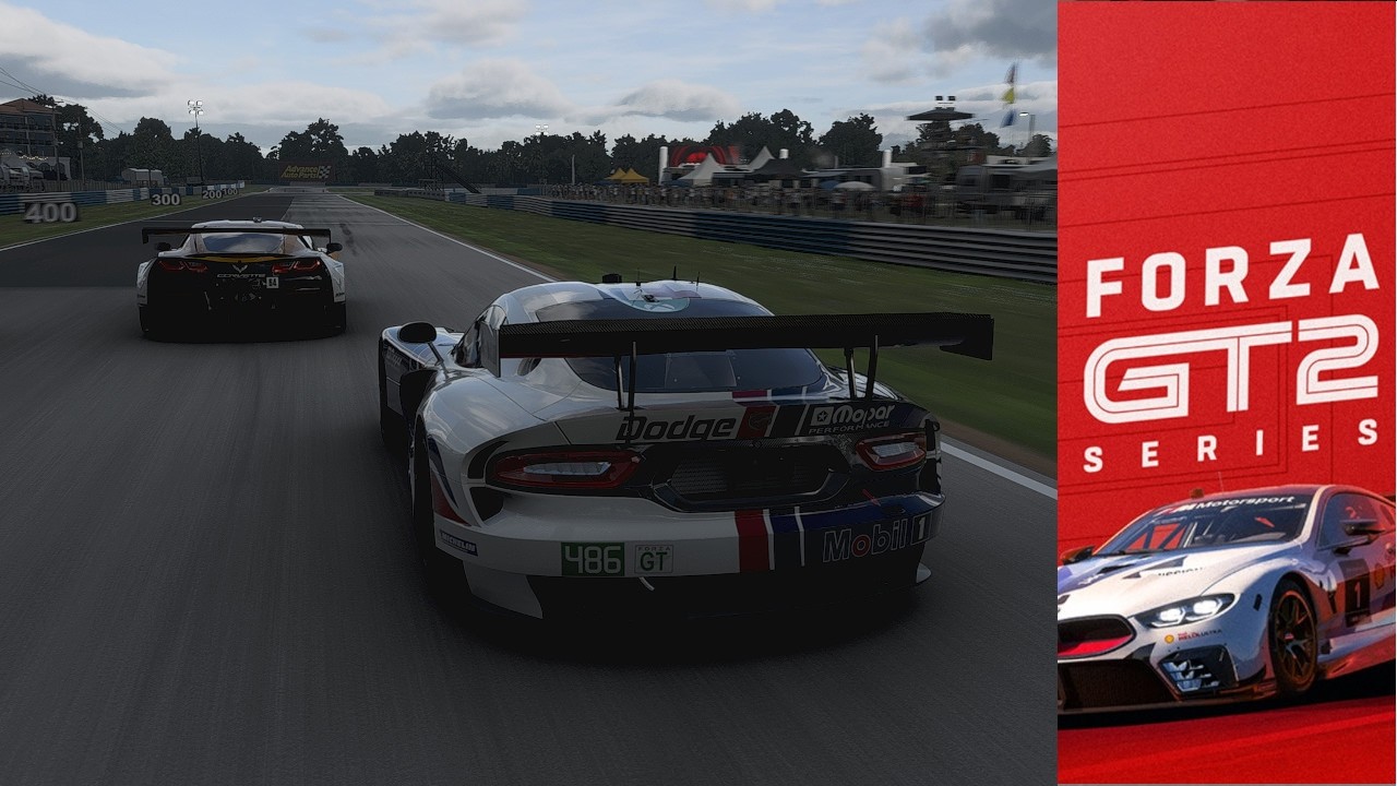 Forza Motorsport - GT2 - Overtake festival of one-stoppers with Viper on Sebring