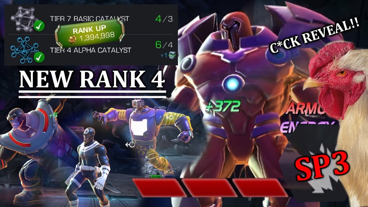 BRAND NEW RANK 4 TO WAR AND I'M CLAPPIN' ALL THE CHEEKS (ZOLA, THANOS, BULLSEYE, ONSLAUGHT BOSS)