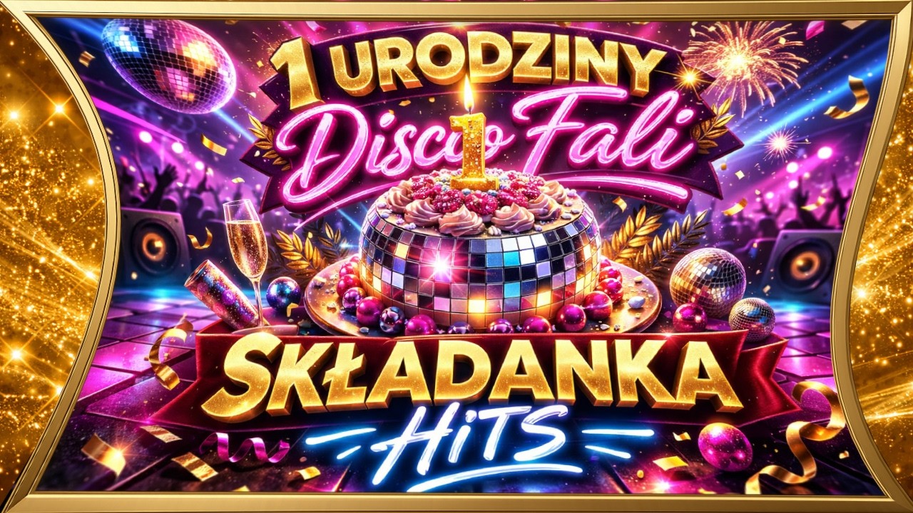 🎉DISCO FALA – 1 URODZINY! Składanka 60 min. Największe Hity 2025-2026 ♫