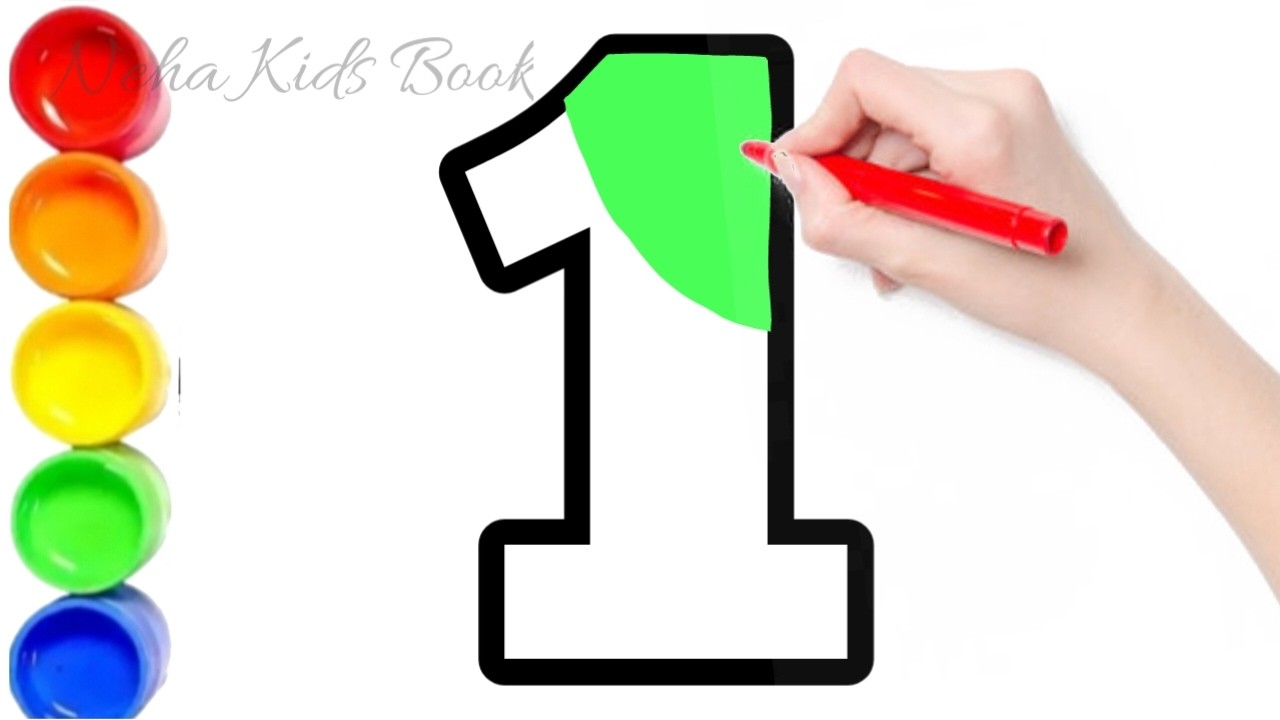 👉“1 से 15 तक गिनती सीखें 🎨 | Easy Tracing + Coloring Fun | Kids Numbers Video,30