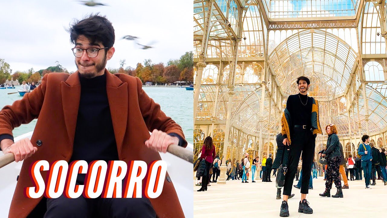 QUASE VIRO O BARCO, PALÁCIO DE CRISTAL E PARQUE DEL RETIRO | SUPER VLOGÃO MADRID 2