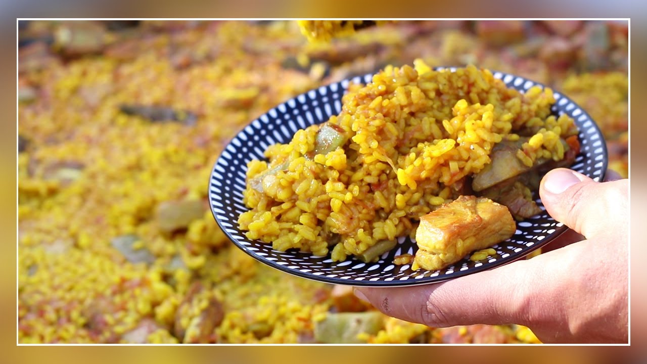 El ARROZ con las COSTILLAS mas TIERNAS del MUNDO | Paella CAMPERA