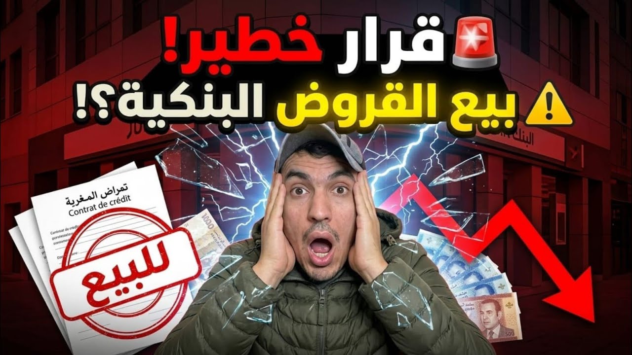 صادم للمغاربة‼️ما لا تعرفه عن بيع القروض البنكية في المغرب/الكريدي من البنك