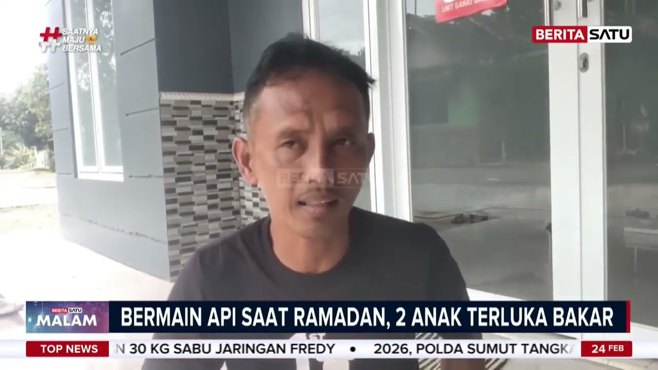Niat Hanya Bermain, Ledakan Meriam Bleson Lukai Dua Bocah di Lebak #beritasatu