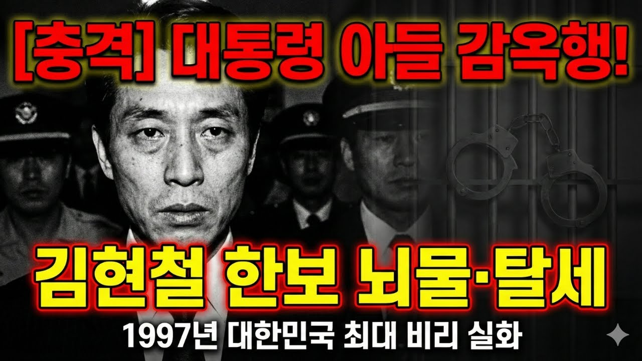 [충격] 대통령 아들 감옥행! 김현철 한보 뇌물·탈세 사건 전말 (1997)