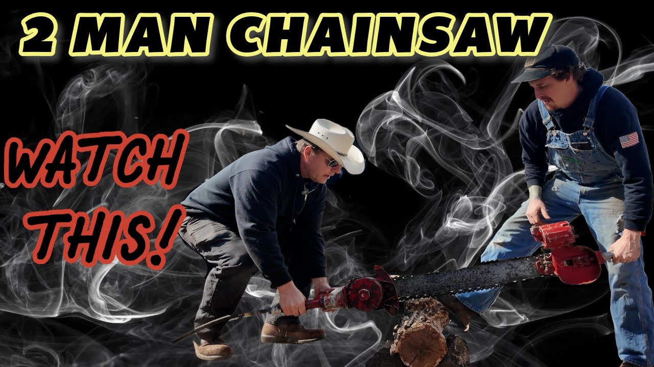 We Revived this 2 Man Chainsaw!  Now we LET HER EAT! #chainsaw