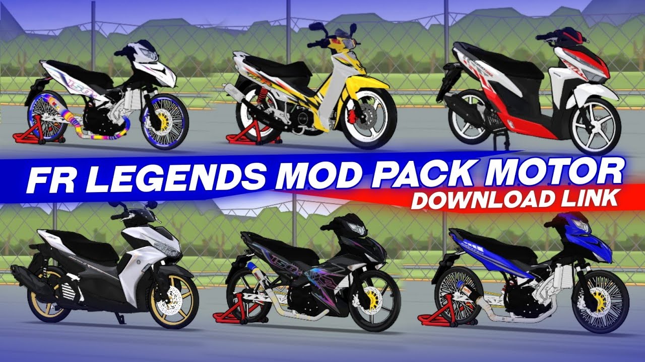FR LEGENDS MOD PACK MOTOR INDONESIA DOWNLOAD LINK 😱 FR LEGENDS V0.3.2 MOD MOTOR | Acrux A | Frl #461