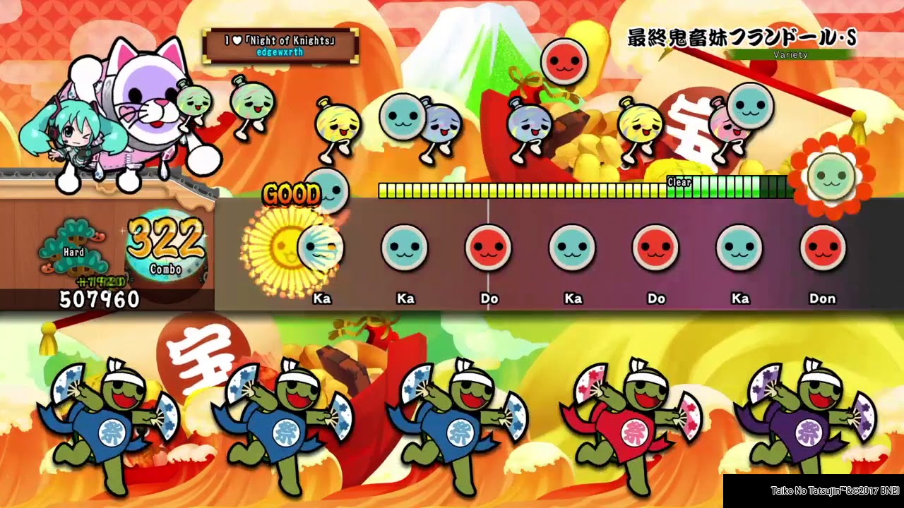 Saishuu Kichiku Imouto Flandre S 7 ★ - Hard Full Combo - Taiko no Tatsujin: Drum Session!