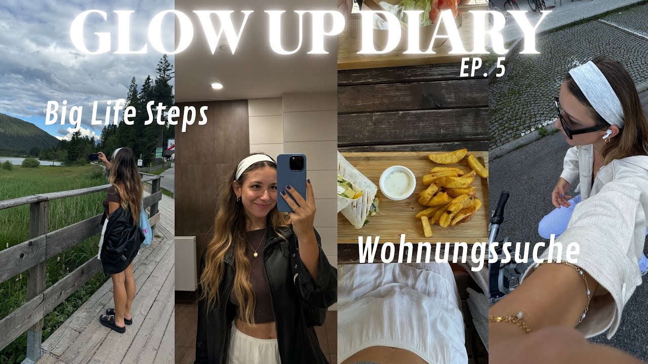 GLOW UP DIARY EP. 5 // erste Therapie Stunde, Wohnungssuche geht weiter, Leben in den Griff bekommen
