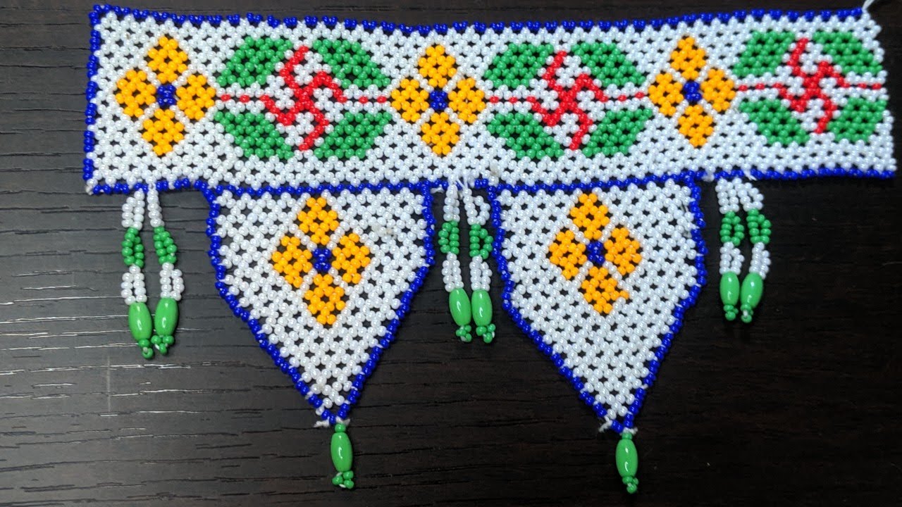 Flower design Temple toran part -2/toran ni kothai  kevi rite banavi