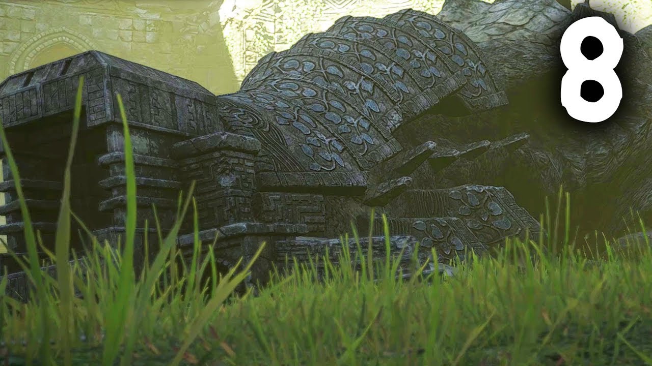 Shadow of the Colossus PS4 8th Colossus Gameplay Walkthrough - Kuromori