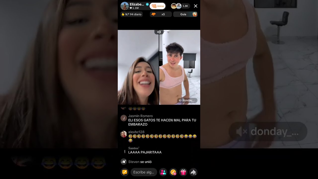 Elizabeth Cader en vivo, Don Day paga el reto a Eli y se viste de mujer, 09/10/2025 parte 3 final 