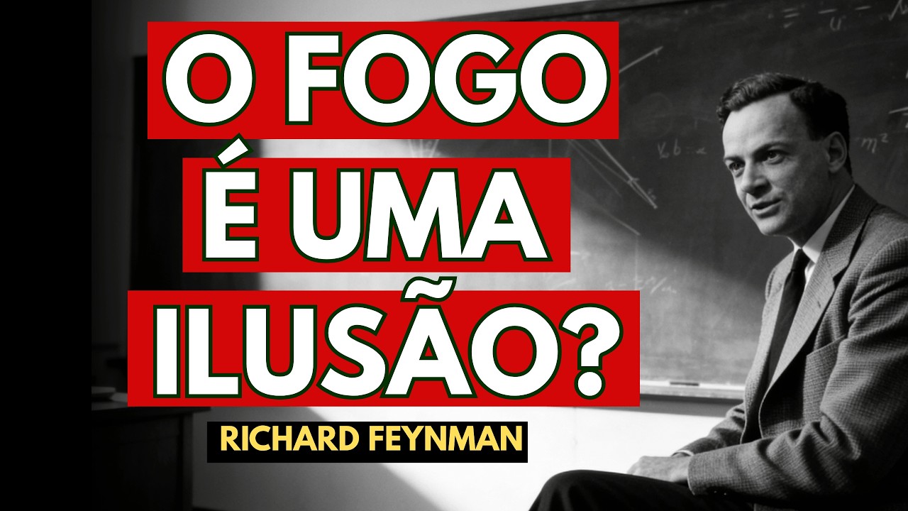 O Que Realmente Acontece Quando Algo Pega Fogo? Feynman Tinha Uma Resposta Perturbadora
