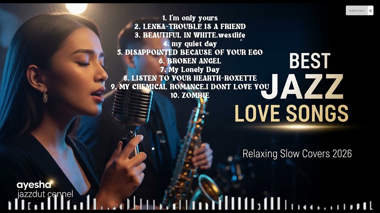 Smooth Jazz Night Playlist 🌙 Relaxing Lounge Music 2026