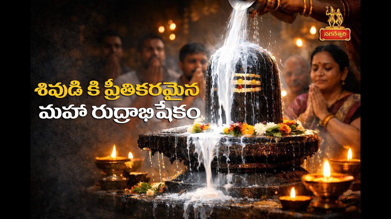 రుద్రాభిషేకం  | నగరేశ్వరి #SivaAbhishekam #ShivaAbhishekam #OmNamahShivaya #HarHarMahadev #LordShiva