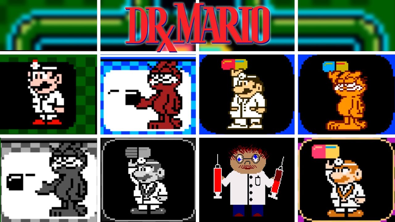 Dr. Mario - Clones Comparison (Part 2)