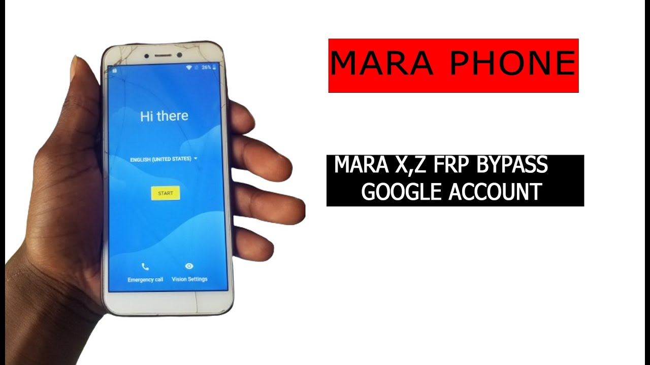 MARA PHONE X,Z,S FRP BYPASS Google Account Unlock