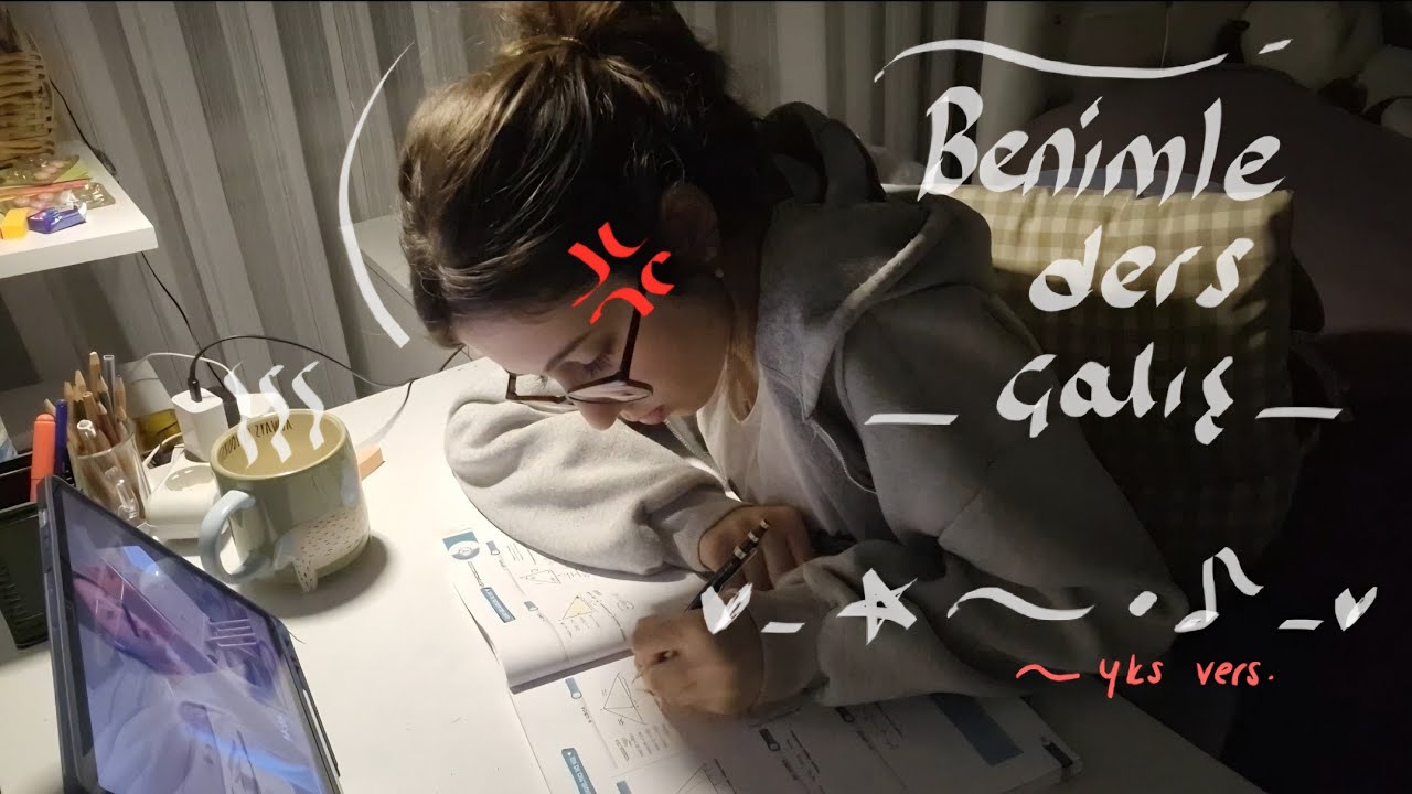 study with me | yks trigonometri çalışalım | ortam sesi☕️