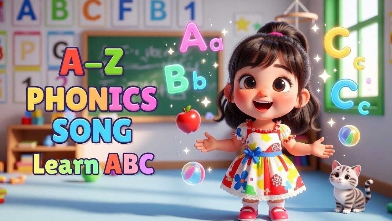A–Z Phonics Song for Kids | Learn ABC with Fun | Alphabet Song for Toddlers