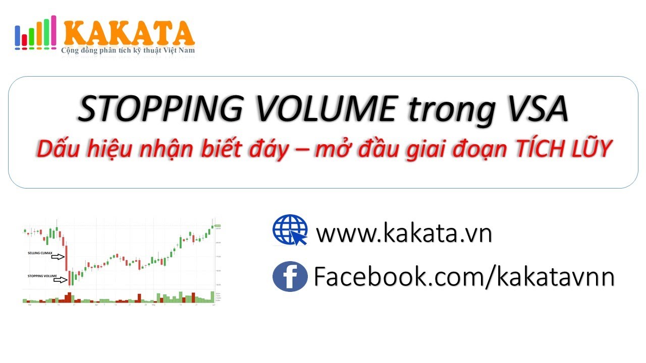 Thanh giá STOPPING VOLUME trong VSA | Dấu hiệu nhận biết đáy thị trường - mở đầu giai đoạn TÍCH LŨY