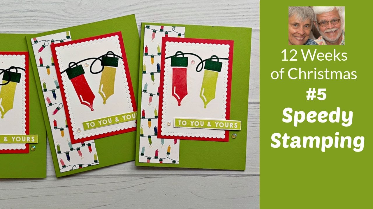 Speedy Stamping: Mass Producing Christmas Cards